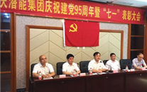 英国威廉希尔公司集团召开庆祝建党95周年暨“七一”表彰大会